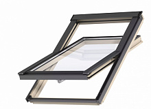 Вікно мансардне RoofLITE+ 66x118 без вентиляції, нижня ручка DPY F6A B900