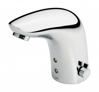 Змішувач для умивальника Oras сенсорний Electra New з ручкою регулювання температури 9750F