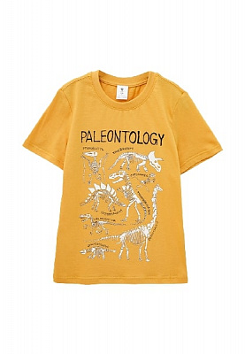 Футболка для хлопчиків Роза 210105 р.158 гірчичний