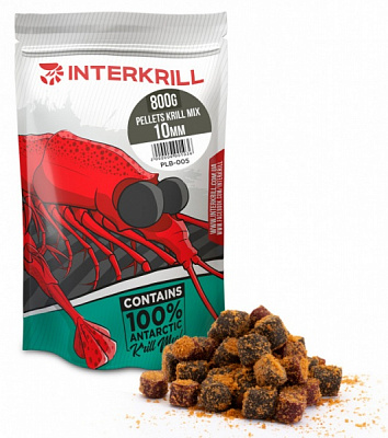Пеллетс INTERKRILL 800 г кріль KRILL MIX 10mm