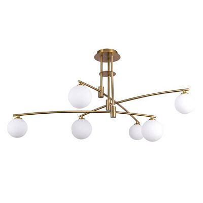 Люстра стельова Focus Light 6x30 Вт G9 бронза M1068/6