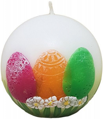 Свічка Великодня писанка 80x80 мм Pako-If