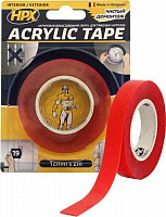 Двусторонняя клейкая лента HPX акриловая Acrylic Tape 12мм х 2м TT1202