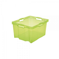 Ящик для хранения пластиковая Keeper 0272.2 Multi-box M 13.5 л салатовый 210x350x270 мм