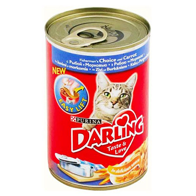 Корм Purina Darling с рыбой и морковкой 400 г 