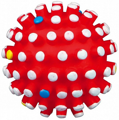 Игрушка Trixie для собак Мяч с шипами 6 см 3428