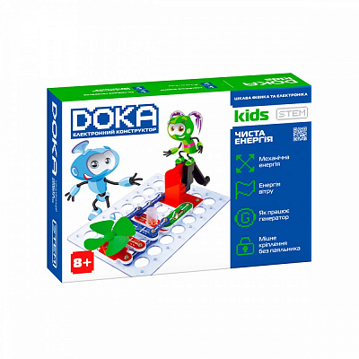 Конструктор DOKA электронный Чистая энергия D70704
