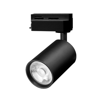Трековый светильник Maxus Led assistance Track light C 36DEG 1-Phase 30 Вт 4000 К черный MATL-30W-36D-B