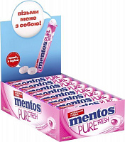 Жевательная резинка Mentos Pure Fresh Roll Тутти-Фрутти 