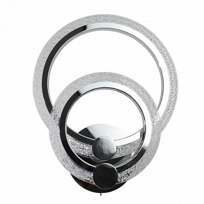 Бра Accento lighting Emily WLP R 2 28 Вт хром 