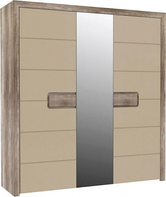 Шкаф Forte Meble 3d TIZIANO TZMS83 P82 дуб античный 