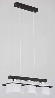 Люстра ALFA ANTON 20653 3x60 Вт E27 черно-белый 