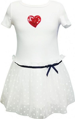 Платье Sasha р.134 молочный 4500 