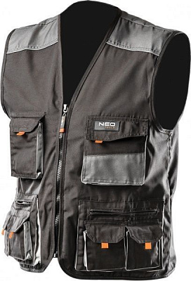 Жилет рабочий NEO tools р. XXL серый