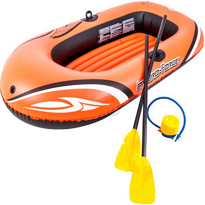 Човен Bestway 61062B помаранчевий