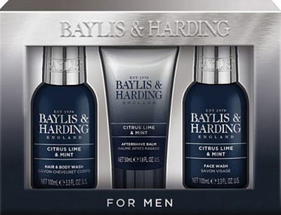 Набір подарунковий для чоловіків Baylis&Harding Citrus Lime and Mint