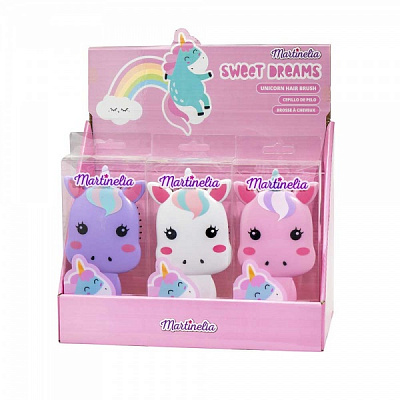 Аксессуар Martinelia Расческа для волос Радужный единорог 3014W