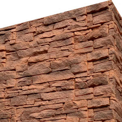 Плитка бетонная уголок Живой камень Американа 20 1,05 пог.м 0,5 кв.м 