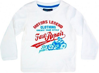 Футболка YCC р.98 белый 1245 