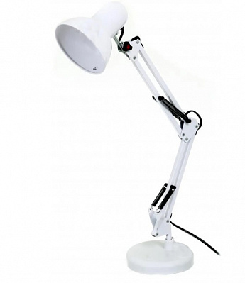 Настольная лампа Accento lighting 1x60 Вт E27 белый ML-800A-BK