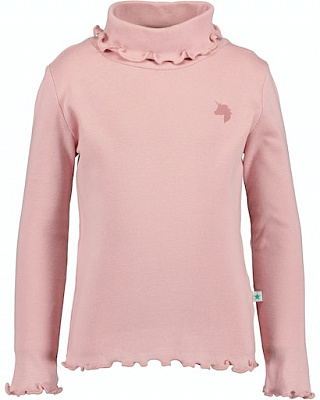 Реглан для девочки Blue Seven с высоким горлом р.116 розовый 750735 X5409 