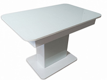 Стіл розкладний Бостон-В 1100(1450)x700x740мм білий/білий