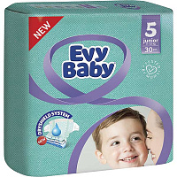 Подгузники Evy Baby 5 junior 11-25 кг 30 шт.