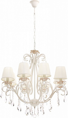 Люстра подвесная Интеркласс НСБ 06-8хХХ-303 8xE14 слоновая кость 81215B/8 