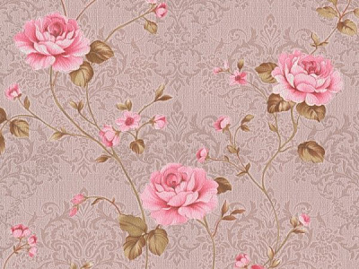 Шпалери паперові Слов'янські шпалери Colorit Півонія 8146-06 0,53x10,05 м