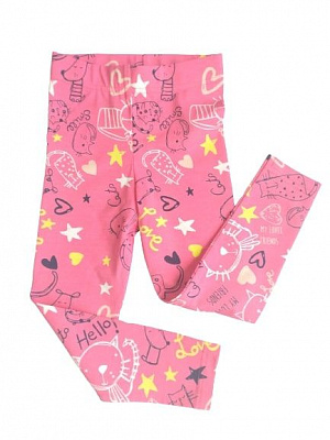 Лосини для дівчаток Роза 210145 р.104 кораловий