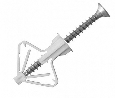 Дюбель для гипсокартона 10x50 мм 7 шт. «Бабочка»