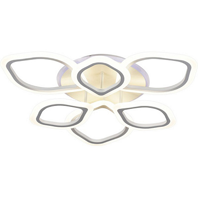 Люстра світлодіодна Victoria Lighting Begonia/PL6 з пультом ДК 156 Вт білий