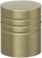 Наконечник Gardinia Zylinder Chicago наборной d20 мм золото полированное 