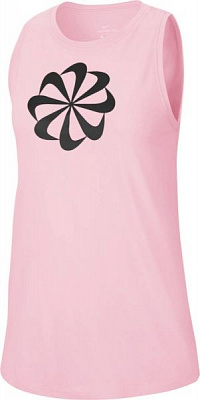 Футболка Nike W NK DRY TANK DFC ICON CLASH CV5246-663 S розовый