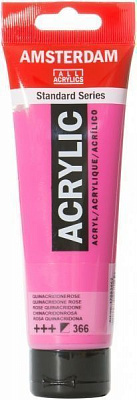 Фарба акрилова № 366 Хінакрідон рожевий 120 мл Amsterdam Standart Royal Talens