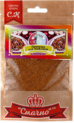 Смесь пряностей Для шашлыка 50 г Смачно 