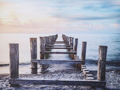 Репродукция Прибалтика 85x113 см Styler 