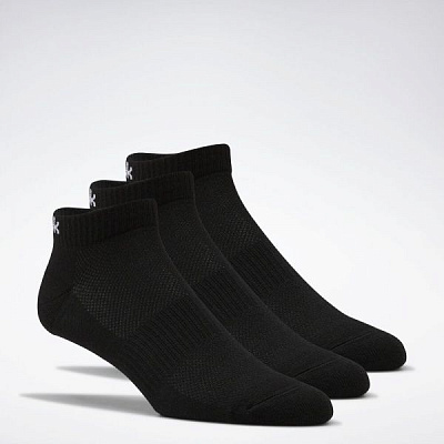 Шкарпетки Reebok TE LOW CUT SOCK 3P FQ5316 чорний р.XS