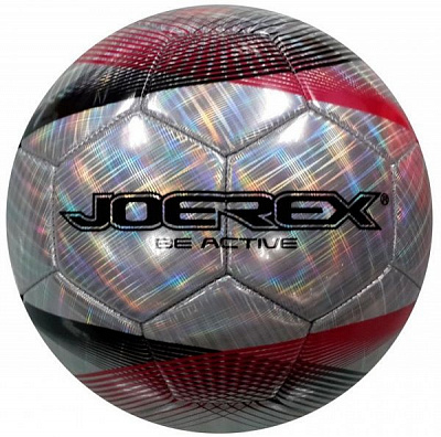 Футбольний м'яч Joerex р. 5 grey JAB40495сір