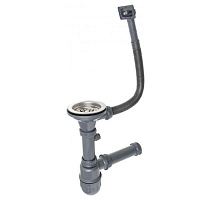 Сифон для кухонної мийки АББАТ ХХІ сифон 54