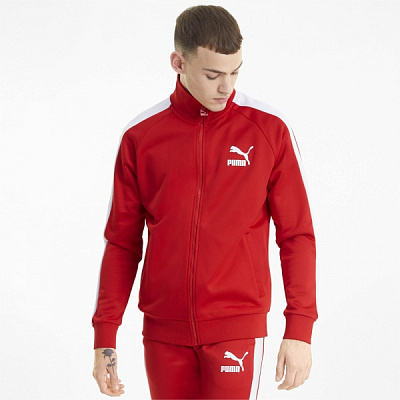 Джемпер Puma Iconic T7 Track Jacket PT 53009411 р. S червоний