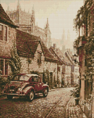 Алмазна мозаїка Старе місто Ідейка