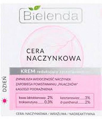 Крем денний Bielenda Capillary Skin проти почервоніння 50 мл