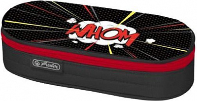 Пенал Be.Bag AIRGO Comic Whom 50015207 Herlitz чорний