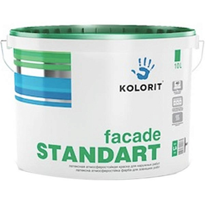 Фарба Kolorit Facade Standart 10 л
