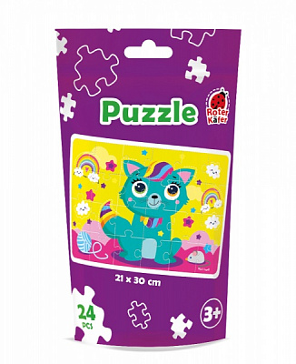 Игра настольная Roter Kafer Пазлы Котенок RK1130-06