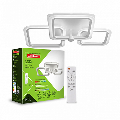 Люстра потолочная Eurolamp 65 Вт LED-модуль белый LED-LS-65-M23(white)