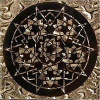 Плитка Grand Kerama Тако Сад золото рифленое 2055 8x8 