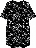 Ночная рубашка для девочек KOSTA р.110–116 черный 2049-2 