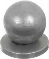 Декоративный элемент для столбика 94х94 мм с шаром d80 мм